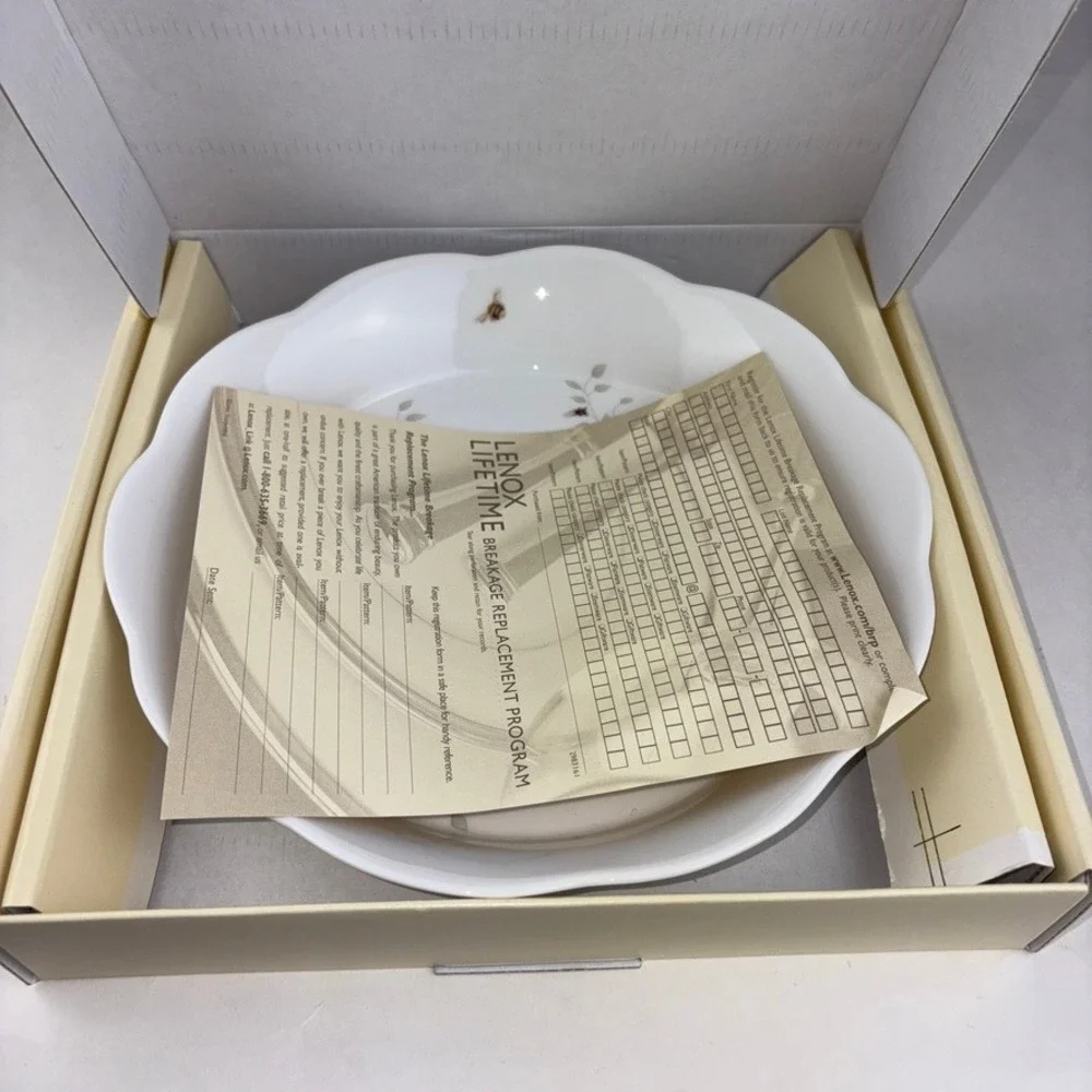 NEW Lenox‎ Butterfly Meadow DEEP PIE DISH 9